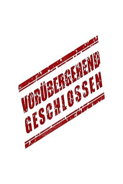 geschlossen-Schild
